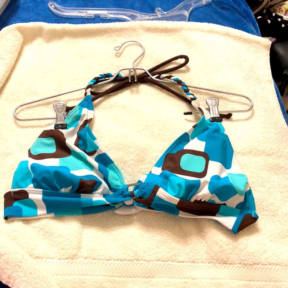 Ocean Dream Swim Suit Bikini Top Sz 14